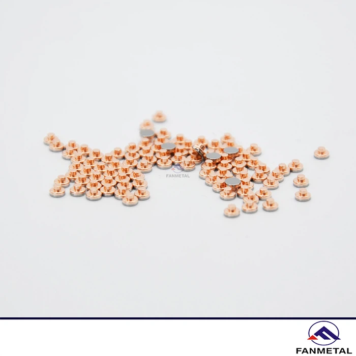 Miedziane wolframowe styki elektryczne