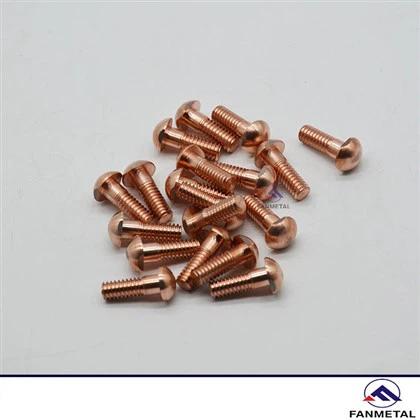 Śruba spawalnicza z miedzi wolframowej